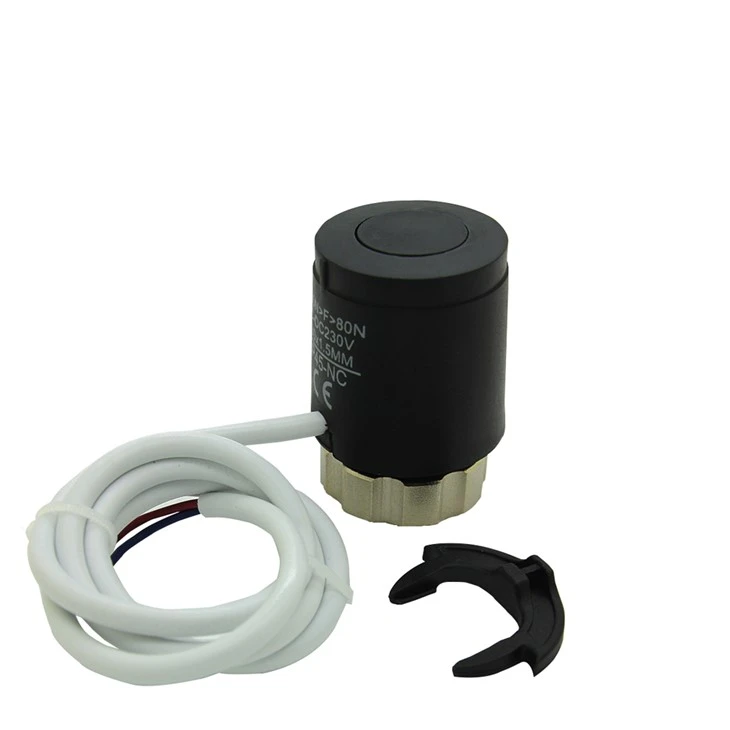 Normally Close Underfloor Heating Thermal Actuator RZ-D07-230-NC